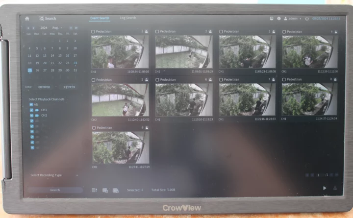 Recherche d'affichage NVR Napcat Recherche d'affichage NVR Napcat