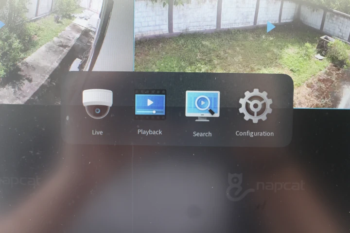 Menu d'affichage du NVR Napcat, recherche de lecture en direct, configuration Menu d'affichage du NVR Napcat, recherche de lecture en direct, configuration