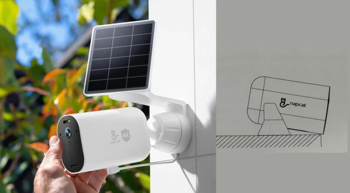 installation de caméra solaire installation de caméra solaire
