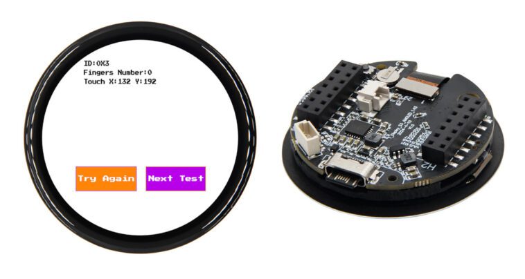 T-Display-S3-AMOLED-1.43 - Un écran tactile AMOLED rond de 1,43 pouces avec un microcontrôleur sans fil ESP32-S3 1 T-Display-S3-AMOLED-1.43