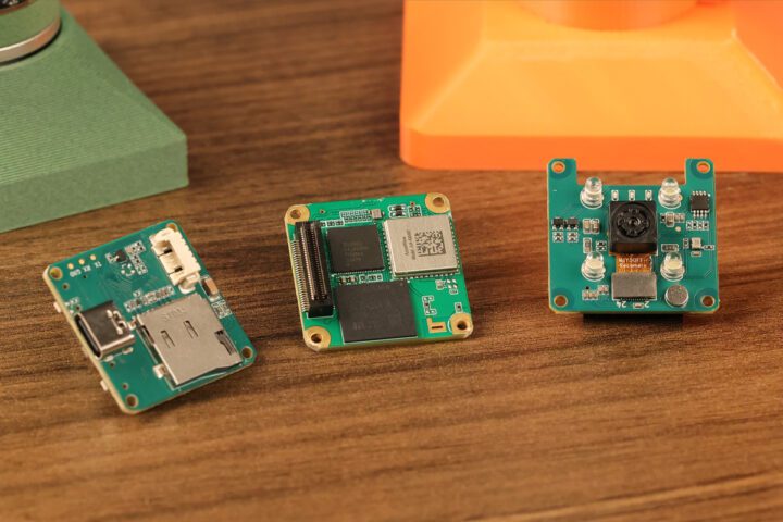 Cartes reCamera Caméra AI modulaire reCamera avec carte mère, carte de base et carte de capteur