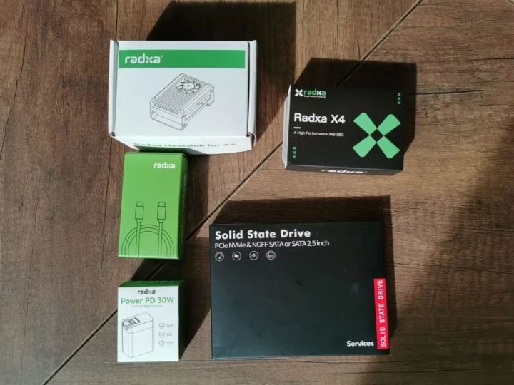 Kit complet Radxa X4 2 Kit complet Radxa X4 2
