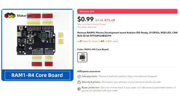 Cheap Arduino UNO R4 Minima Clone