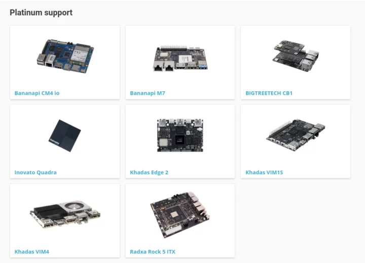 Cartes Armbian Platinum Cartes Armbian Platinum