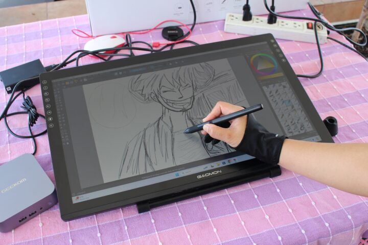 Écran à stylet GAOMON PD2200 Krita