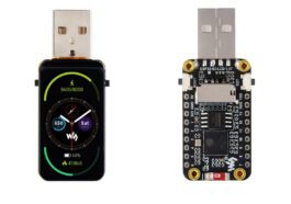 USB dongle with integrated display