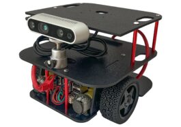 MIKRIK V2 Robot Car is an entry-level, open-source robotics kit built for ROS and 3D computer vision