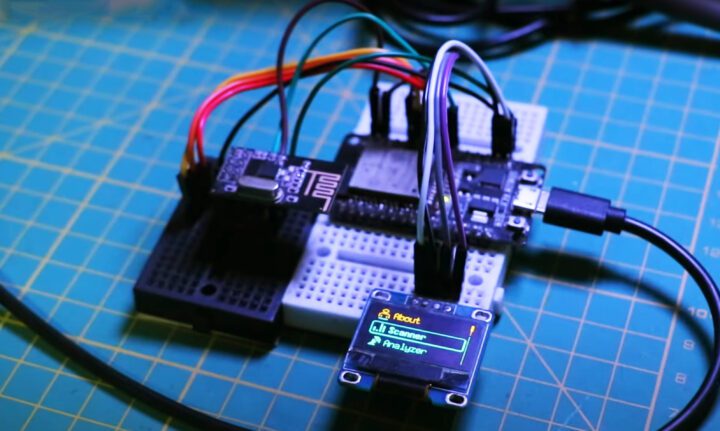 nRFBOX V2 ESP32 wireless hacking tool DIY approach nRFBOX V2 ESP32 wireless hacking tool DIY approach