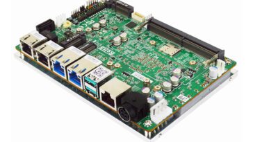 Jetway MF32 3.5-inch SBC is offered with Intel Core i5-1335UE or Intel Processor U300, four 2.5GbE, M.2 expansion