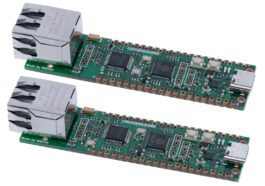 WIZnet RP2350 Ethernet boards W5500-EVB-Pico2 and W5100S-EVB-Pico2 Dev boards