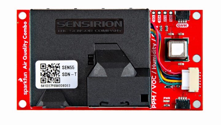 Front du Capteur de Qualité de l'Air Intérieur SparkFun