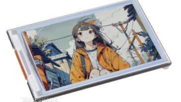 Waveshare 4-inch spectra 6 color e-paper display