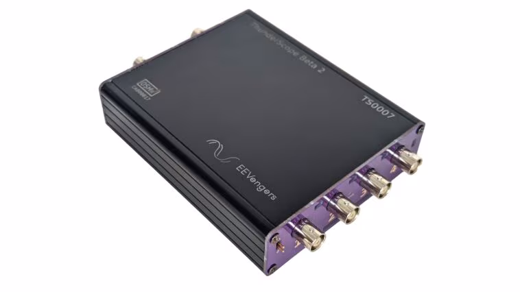ThunderScope : oscilloscope Thunderbolt et PCIe open-source à 1 GS/s en financement participatif 1 ThunderScope is an open-source Thunderbolt and PCIe oscilloscope with a 1 GS/s data sampling rate (Crowdfunding)