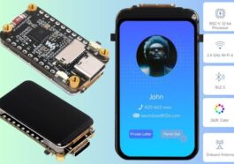 Tiny ESP32-C6 Development Board with Stunning 1.47” Full-Colour Display