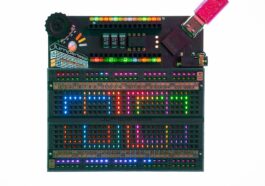 Jumperless V5 programmable breadboard is based on Raspberry Pi RP2350B, features a built-in power supply (Crowdfunding)