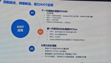 Rockchip RK3688 Armv9.3 processor