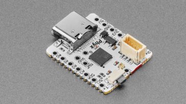 Phyx LANA-TNY - A WCH CH32V203 RISC-V development board for embedded applications