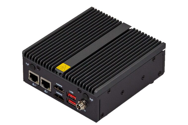 GIGAIPC QBiX-ADNAN97-A1 : PC industriel fanless avec processeur Intel N97 et dual HDMI/ LAN 1 GIGAIPC QBiX-ADNAN97-A1 industrial PC