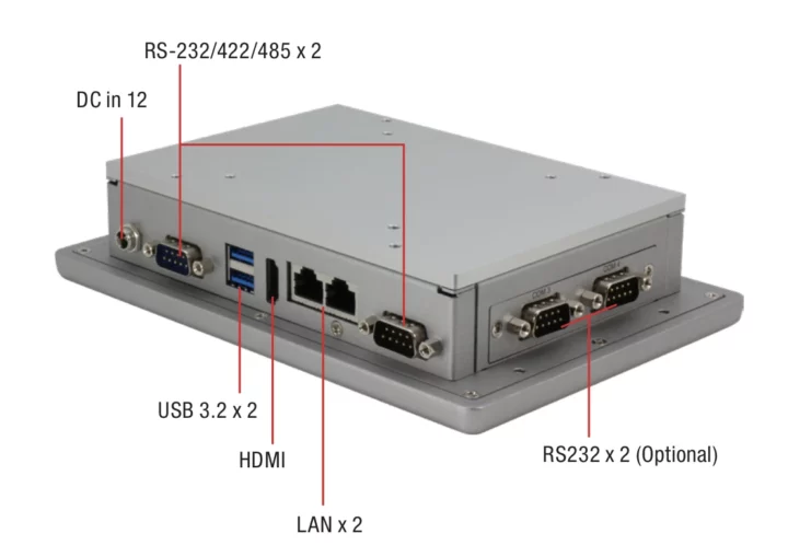 Intel N50 or N97 Panel PC with RS232 RS422 RS485 Intel N50 or N97 Panel PC with RS232 RS422 RS485