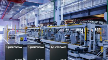 Qualcomm IQ9 IQ8 IQ6 industrial IoT processors