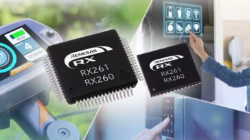 Renesas RX260 RX261 RXv3 microcontrollers