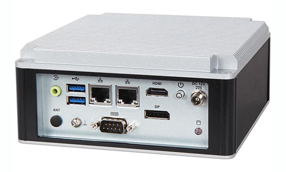 Portwell WEBS-21J0-ASL - A rugged embedded system with Intel Atom x7000RE Nano-ITX motherboard and Hailo-8 AI accelerator