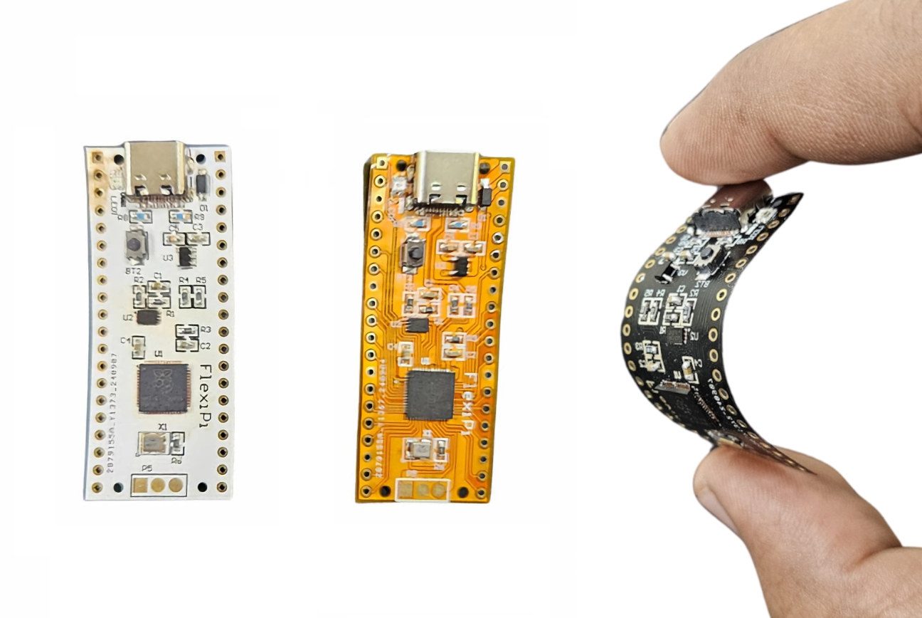 FlexiPi : un clone flexible du Raspberry Pi Pico avec PCB pliable en crowdfunding 9 Flexible Raspberry Pi Pico