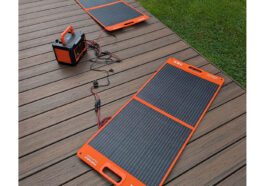 EBL MP1000 solar panels