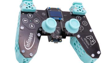 Infineon XENSIV game controller features PSoC 6 MCU, magnetic sensors, and OPTIGA Trust M security