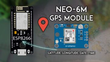 ESP8266 NodeMCU avec module GPS NEO-6M (Arduino)