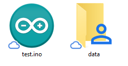 Arduino IDE 2 : installer le téléchargeur ESP8266 NodeMCU LittleFS 13 Création d'un dossier de données dans le dossier d'esquisse