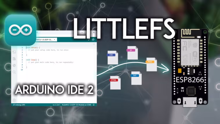 Arduino IDE 2 : installer le téléchargeur ESP8266 NodeMCU LittleFS 1 Arduino IDE 2 : installer le téléchargeur ESP8266 NodeMCU LittleFS