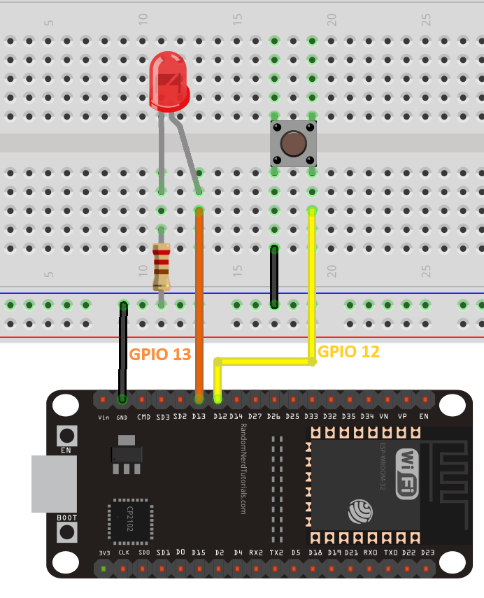 Bouton-poussoir anti-rebond ESP32 MicroPython avec minuterie