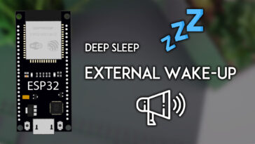 Réveil externe ESP32 après un sommeil profond