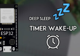Minuterie ESP32 pour se réveiller d'un sommeil profond