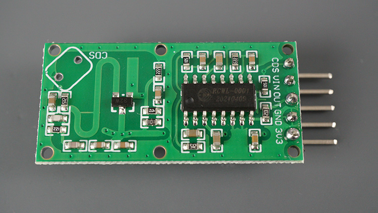 Présentation du capteur de proximité radar à micro-ondes RCWL-0516