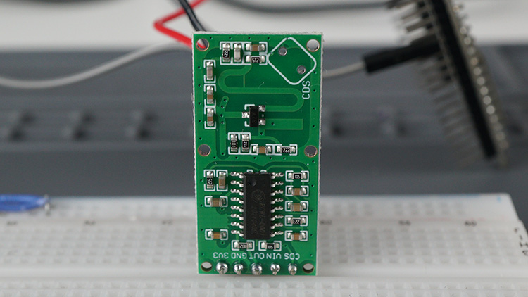 Caractéristiques du capteur RCWL-0516