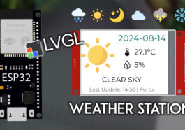 ESP32 TFT avec LVGL : Station météo
