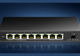 8-port 2.5GbE switch with 10GbE SFP cage