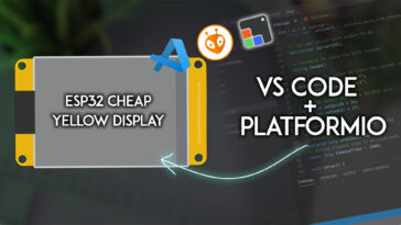 Programmation du code VS ESP32 CYD (Cheap Yellow Display)