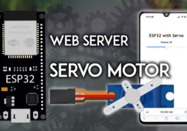 Serveur Web de servomoteur ESP32 avec IDE Arduino