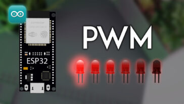 ESP32 PWM avec Arduino IDE (sortie analogique)