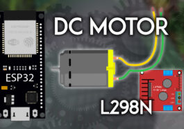 ESP32 avec moteur à courant continu - Contrôle de la vitesse et de la direction