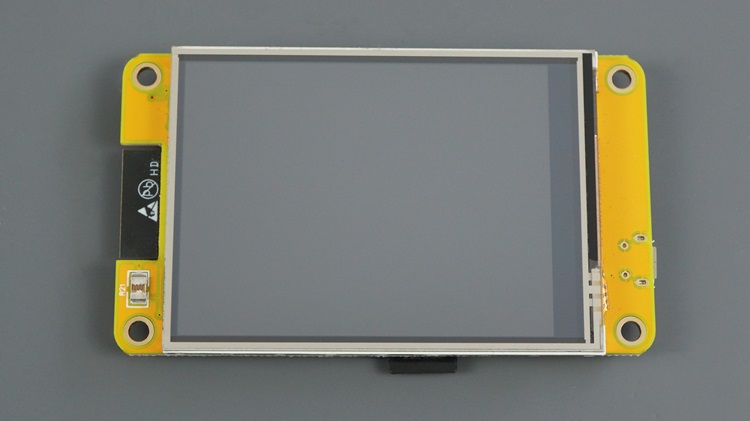 Panneau CYD à affichage jaune ESP32, bon marché, ESP32-2432S028R avant