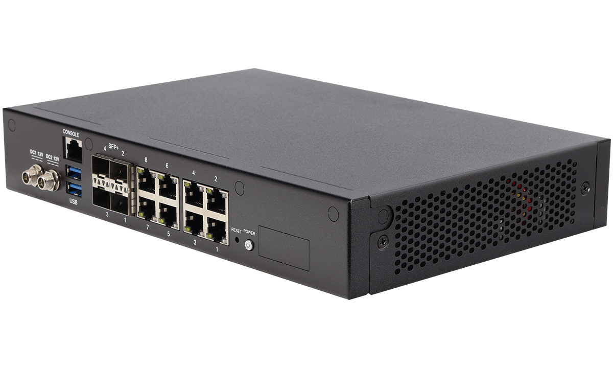 L'appareil réseau AAEON FWS-2370 est doté d'un processeur Intel Atom Parker Ridge/Snow Ridge et jusqu'à 14 ports Ethernet.