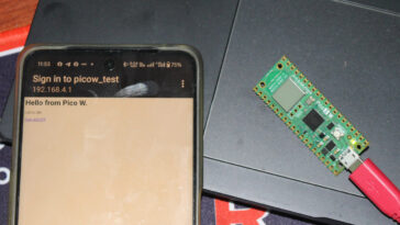 Raspberry Pi Pico 2 W access point