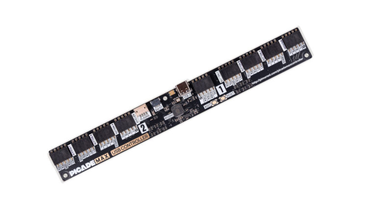 La carte contrôleur USB Picade Max prend en charge deux joysticks et jusqu'à 30 boutons d'arcade 1 Picade Max USB Controller