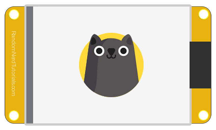 ESP32 CYD avec image d'affichage LVGL sur la démonstration à l'écran