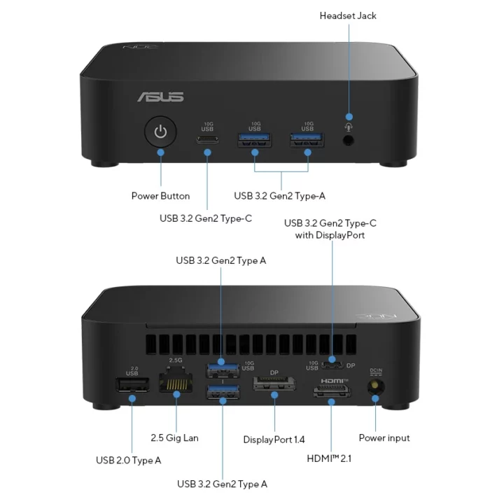 Processeur Intel N150 N250 Core i3-N355 mini PC