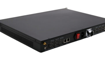 Le lecteur d'affichage numérique Mekotronics R58-HD-1U prend en charge 12 sorties HDMI et les murs vidéo utilisant trois SoC Rockchip RK3588